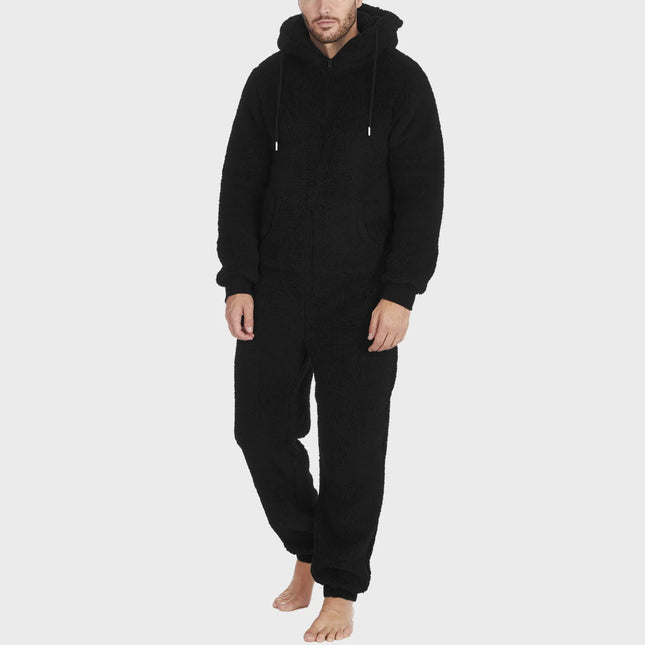 Sherpa-Pyjama / Miesten - Musta-1196