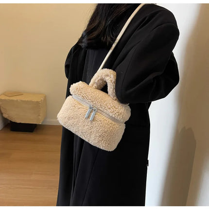 Sherpa-Käsilaukku - Beige-1225