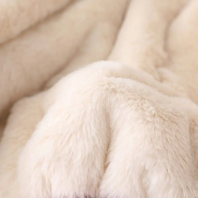 Sherpa-Toppatakki / Naisten - Beige
