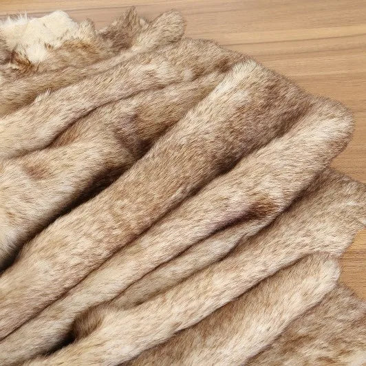 Sherpa-Tekoturkiskangas - Beige (100X160 Cm)