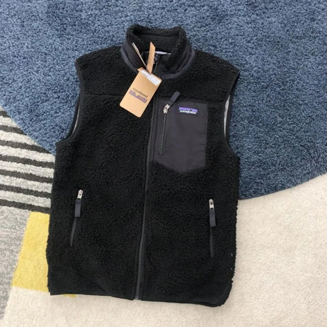 Sherpa-Hihaton Taskullinen Liivi / Miesten - Musta
