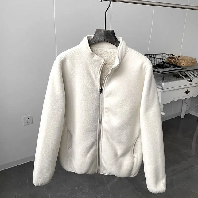 Sherpa-Fleece / Miesten - Luonnonvalkoinen