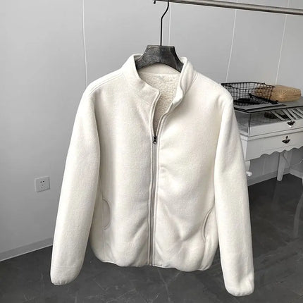 Sherpa-Fleece / Miesten - Luonnonvalkoinen