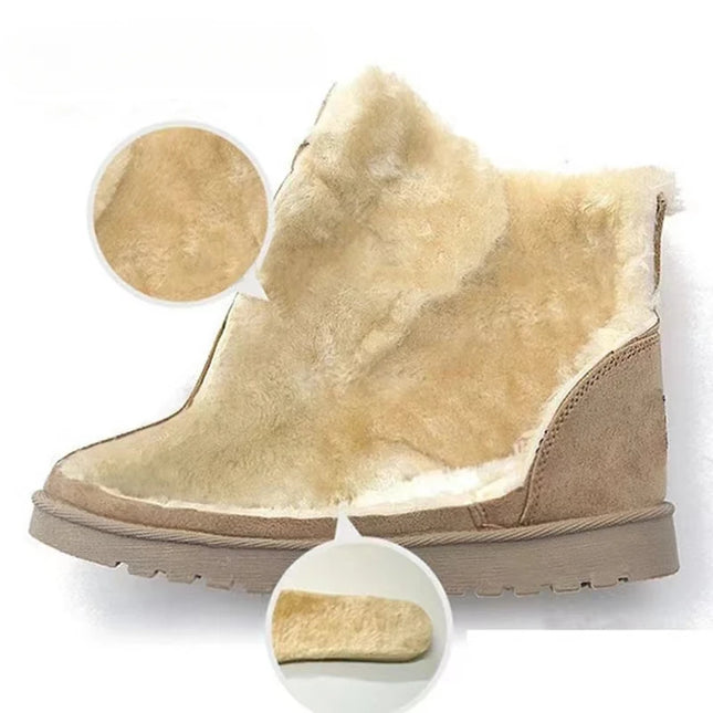 Sherpa-Vuoratut Nilkkurit / Naisten - Beige