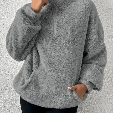 Sherpa-Pusero / Naisten - Harmaa