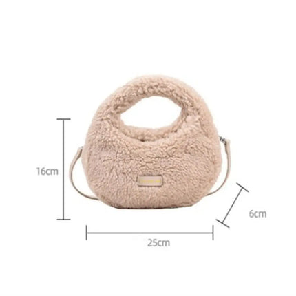 Sherpa-Käsilaukku - Beige-1225
