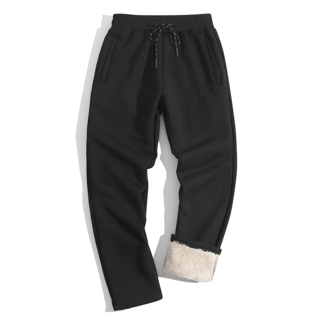Sherpa-Vuoratut Verryttelyhousut / Miesten - Musta-939