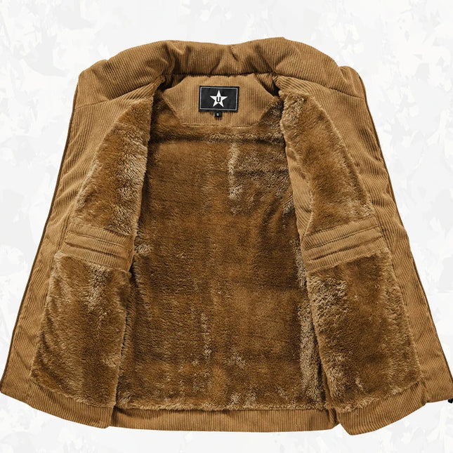 Sherpa-Hihaton Takki / Miesten - Ruskea-1798