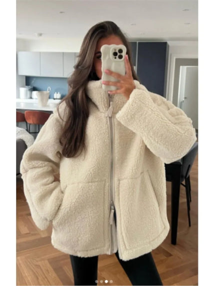 Sherpa Lined Hoodie Womens