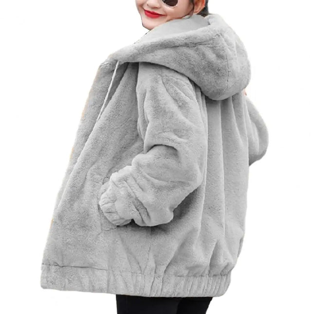 Sherpa-Huppitakki / Naisten - Harmaa