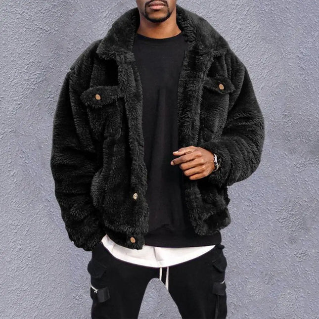 Mens Sherpa Coat