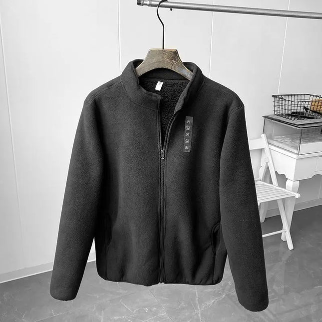 Sherpa-Fleece / Miesten - Musta