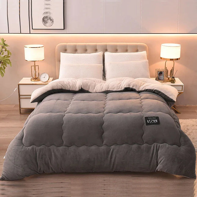 Sherpa-Peitto 220X240 - Harmaa
