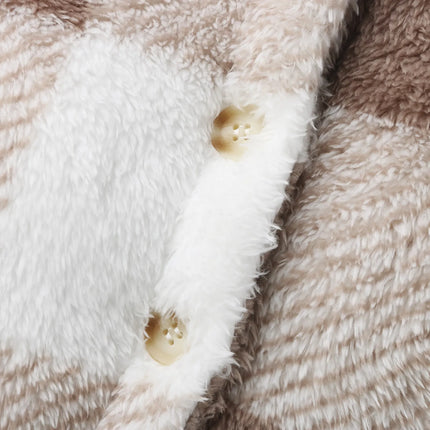 Sherpa-Fleecetakki / Naisten - Beige