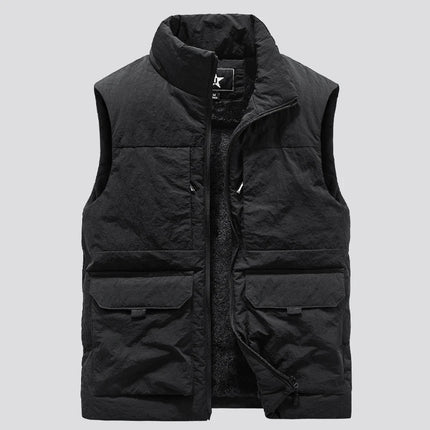Sherpa-Vuorattu Liivi / Miesten - Musta-652