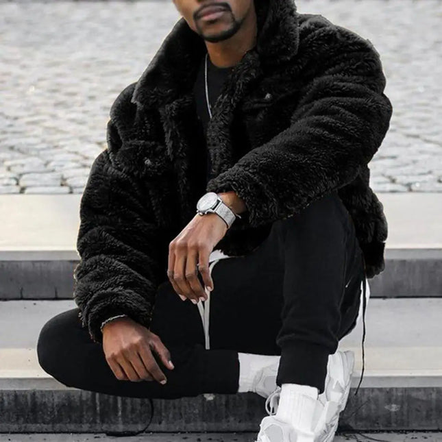 Mens Sherpa Coat