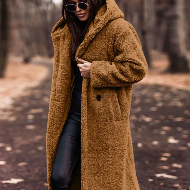 Sherpa-Puolitakki / Naisten - Karamelli-824