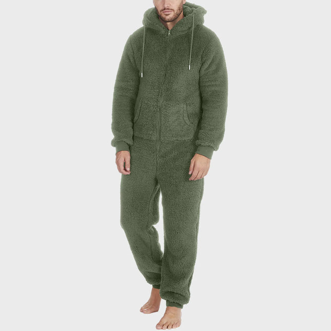 Sherpa-Pyjama / Miesten - Vihreä