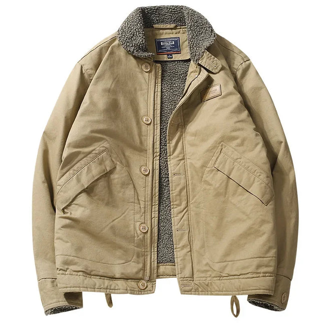 Sherpa-Parka / Miesten - Beige