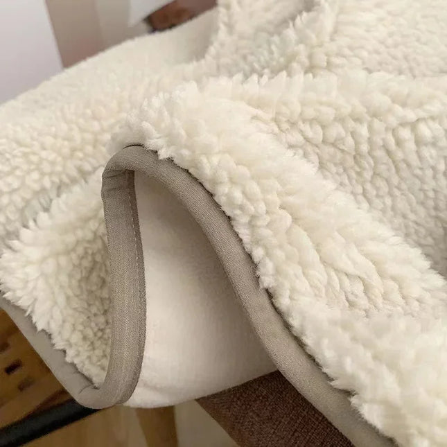 Sherpa-Vetoketjutaskutakki / Naisten - Beige & Khaki