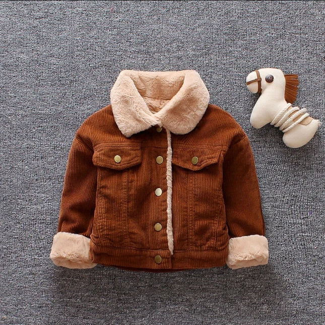 Corduroy Sherpa Jacket