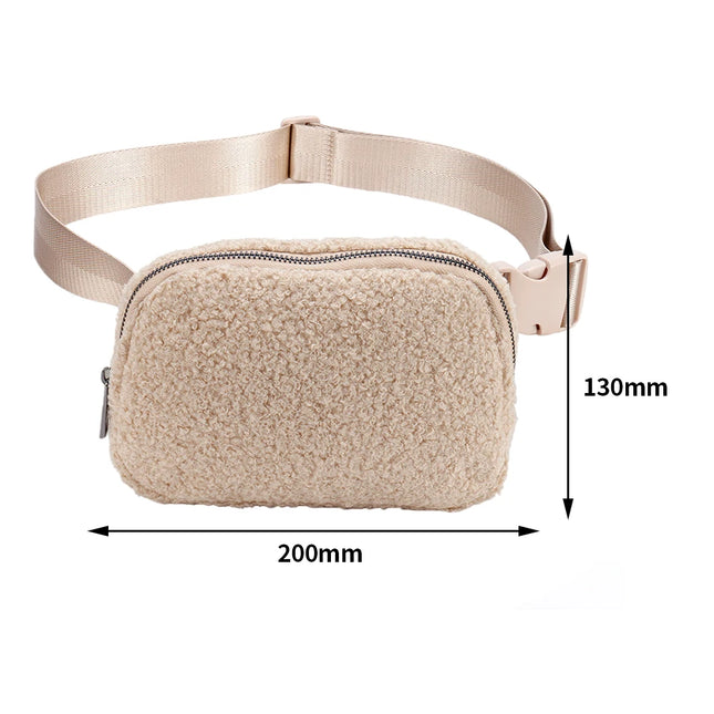 Sherpa-Vyötärölaukku - Beige