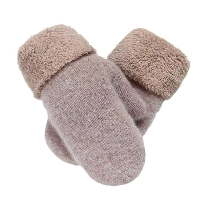 Sherpa-Vuoratut Villakinttaat - Beige