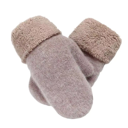Sherpa-Vuoratut Villakinttaat - Beige
