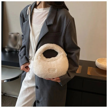Sherpa-Käsilaukku - Beige-1225