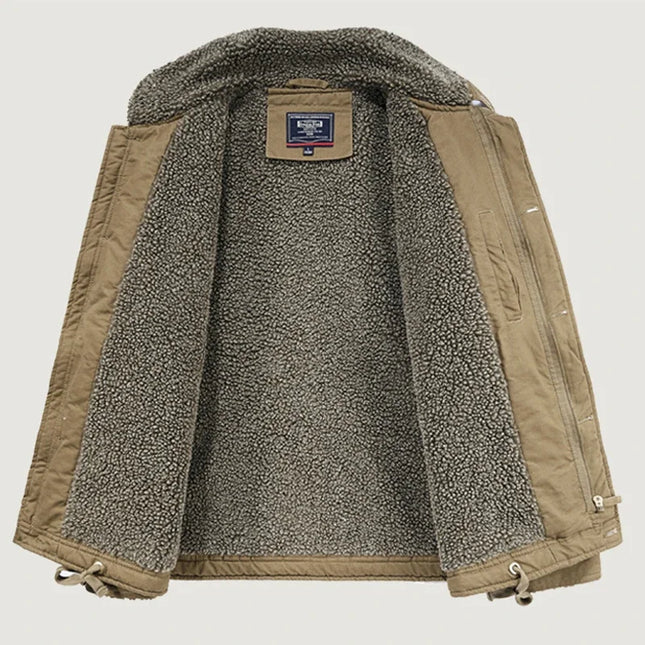 Sherpa-Parka / Miesten - Ruskea