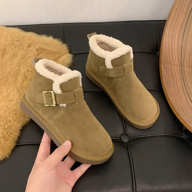 Soljella Varustetut Sherpa-Vuoratut Nilkkurit / Naisten - Khaki