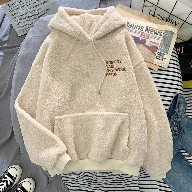 Sherpa-Huppari / Naisten - Beige