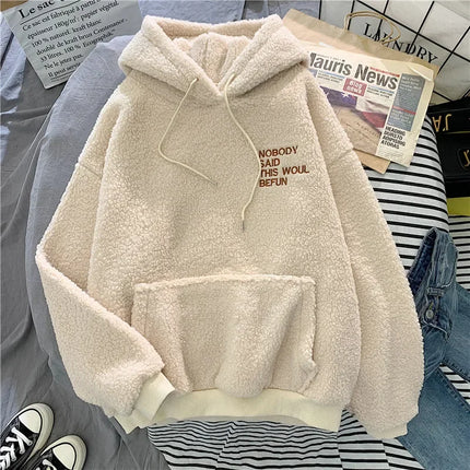 Sherpa-Huppari / Naisten - Beige
