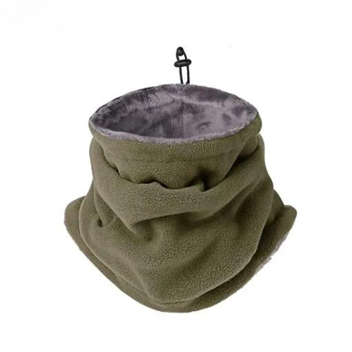 Sherpa-Vuorattu Fleecehuivi / Miesten & Naisten - Khaki